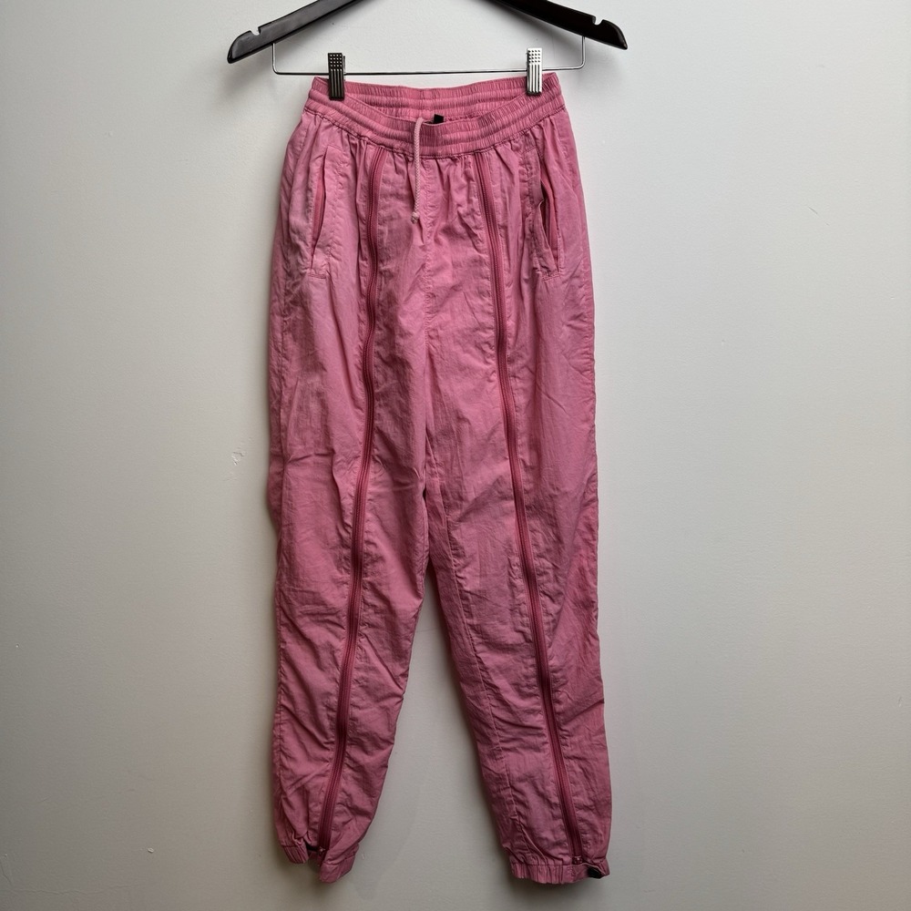 Opening Ceremony XS Light Nylon Hybrid Sweatpants/Track Pants Pink Women's